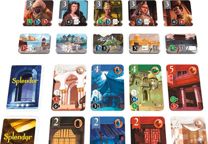 Space Cowboys Splendor The Silk Road Expansion - Explora los puestos comerciales y compite por los azulejos de la ciudad. Juego de estrategia para niños y adultos, a partir de 10 años, 2-4 jugadores