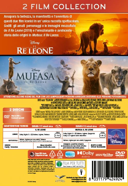 Cofanetto Il Re Leone - Mufasa