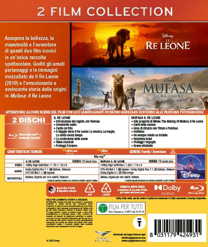 Cofanetto Il Re Leone - Mufasa - (2 Bd