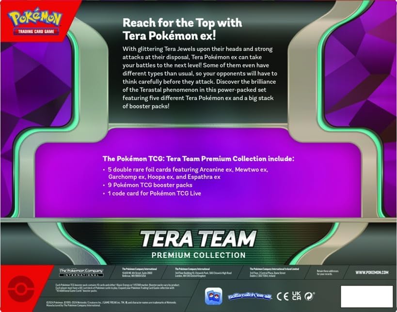 Pokémon TCG: Tera Team Premium Collection