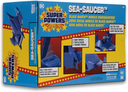 Dc Direct - Super Powers Vehicles - Black Manta Sea Saucer