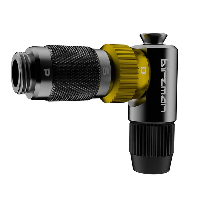 Birzman Tête hélicoïdale pour Minuscule citerne Presta/Schrader/Dunlop Cyclisme Unisexe, Argenté, Taille Unique