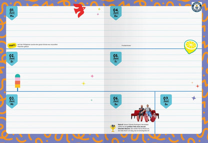 GUINNESS WORLD RECORDS™ Schulplaner 2025/2026 - der Kalender für ein Schuljahr voller Rekorde