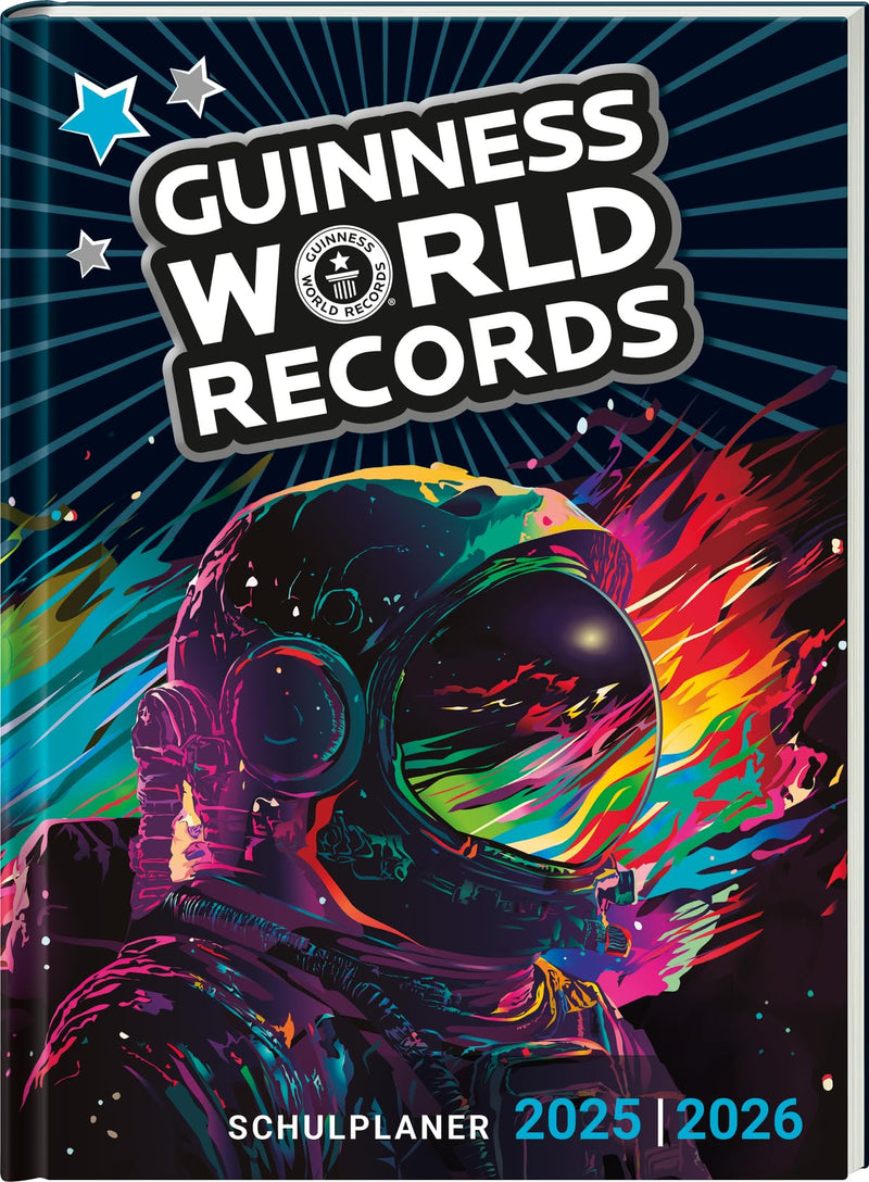 GUINNESS WORLD RECORDS™ Schulplaner 2025/2026 - der Kalender für ein Schuljahr voller Rekorde