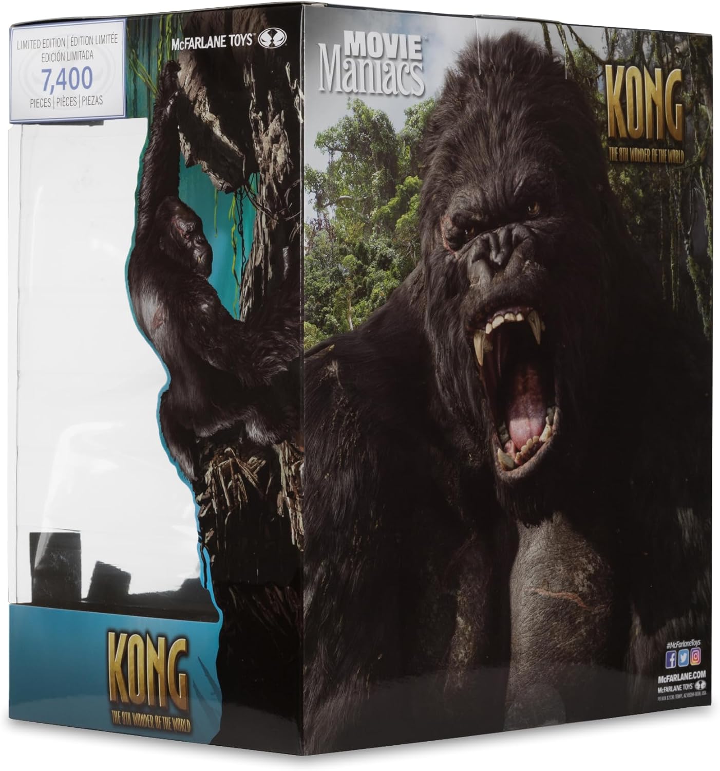 King Kong (2005) Movie Maniacs - Estatua de PVC (17 cm