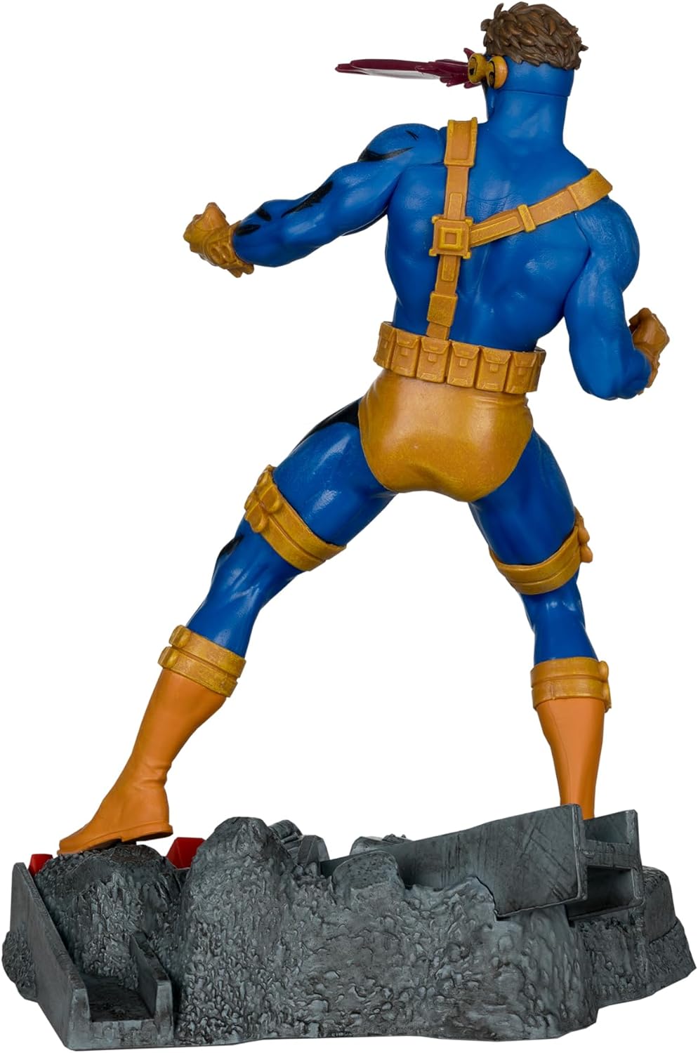 McFarlane Marvel Cyclops - Giocattolo da collezione in scala 1:10 con scena (X-Men #1
