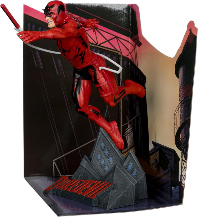 McFarlane Marvel Daredevil 1:10th Scale Collectible with Scene (Daredevil #600) Toys