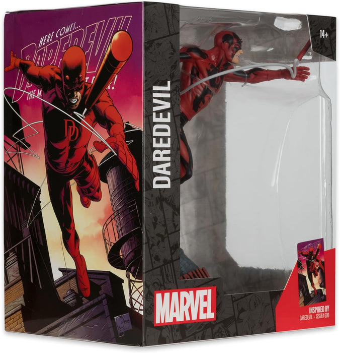 McFarlane Marvel Daredevil 1:10th Scale Collectible with Scene (Daredevil #600) Toys