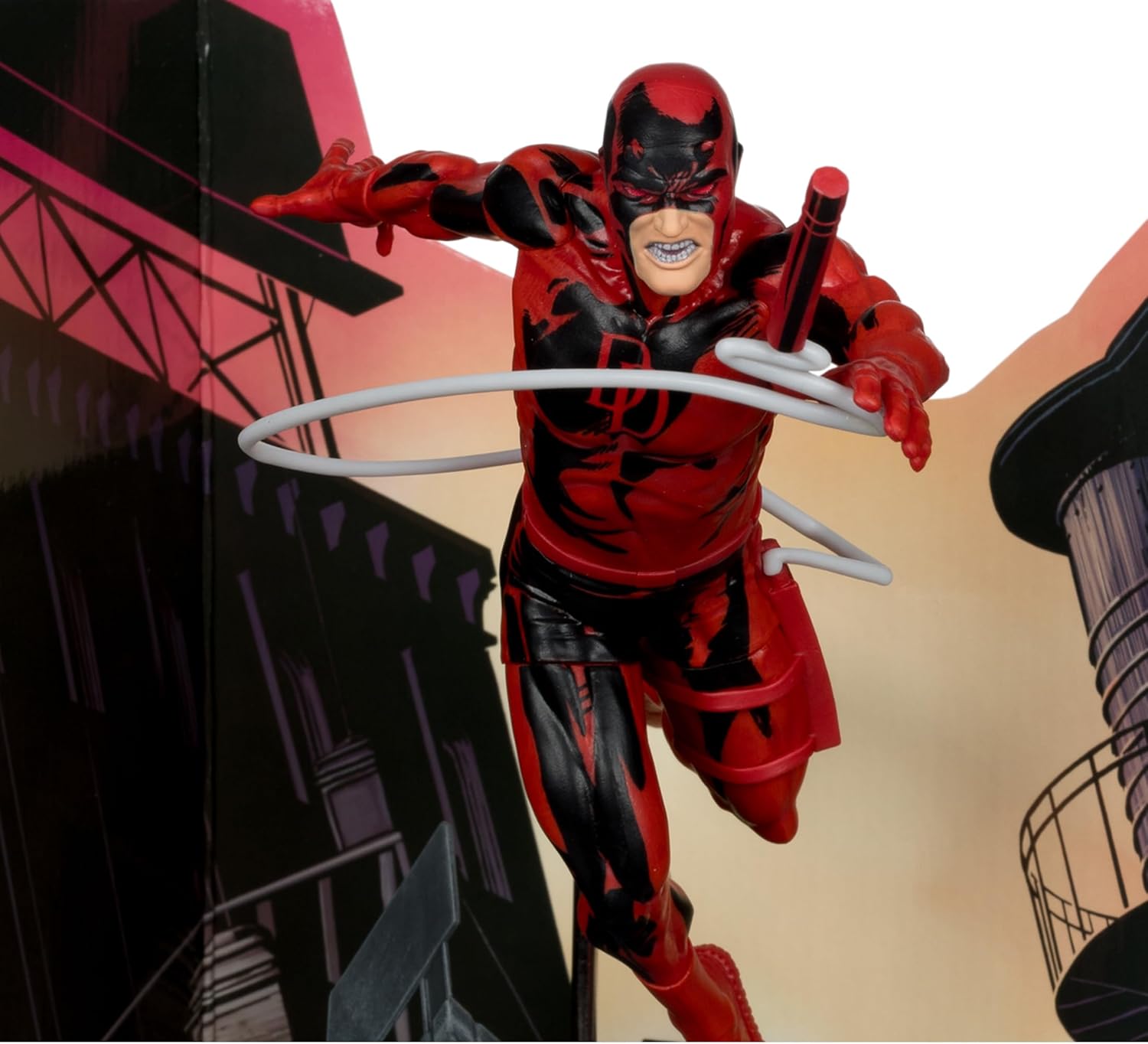McFarlane Marvel Daredevil 1:10th Scale Collectible with Scene (Daredevil #600) Toys