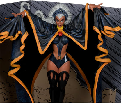 McFarlane Toys - Marvel Storm Coleccionable a escala 1:10 con escena (Marvel Tales con Spider-Man y The X-Men #236