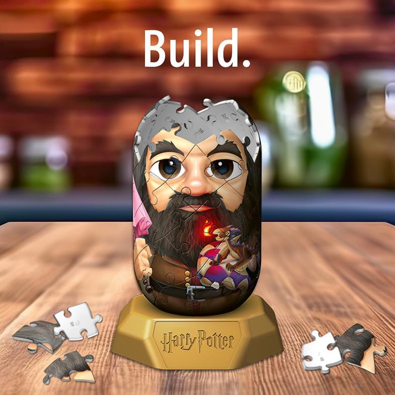 Ravensburger Hylkies Figures Hagrid - Harry Potter Gifts for Kids and Adults Age 6 Years Up - Collectable Toys and 3D Puzzles