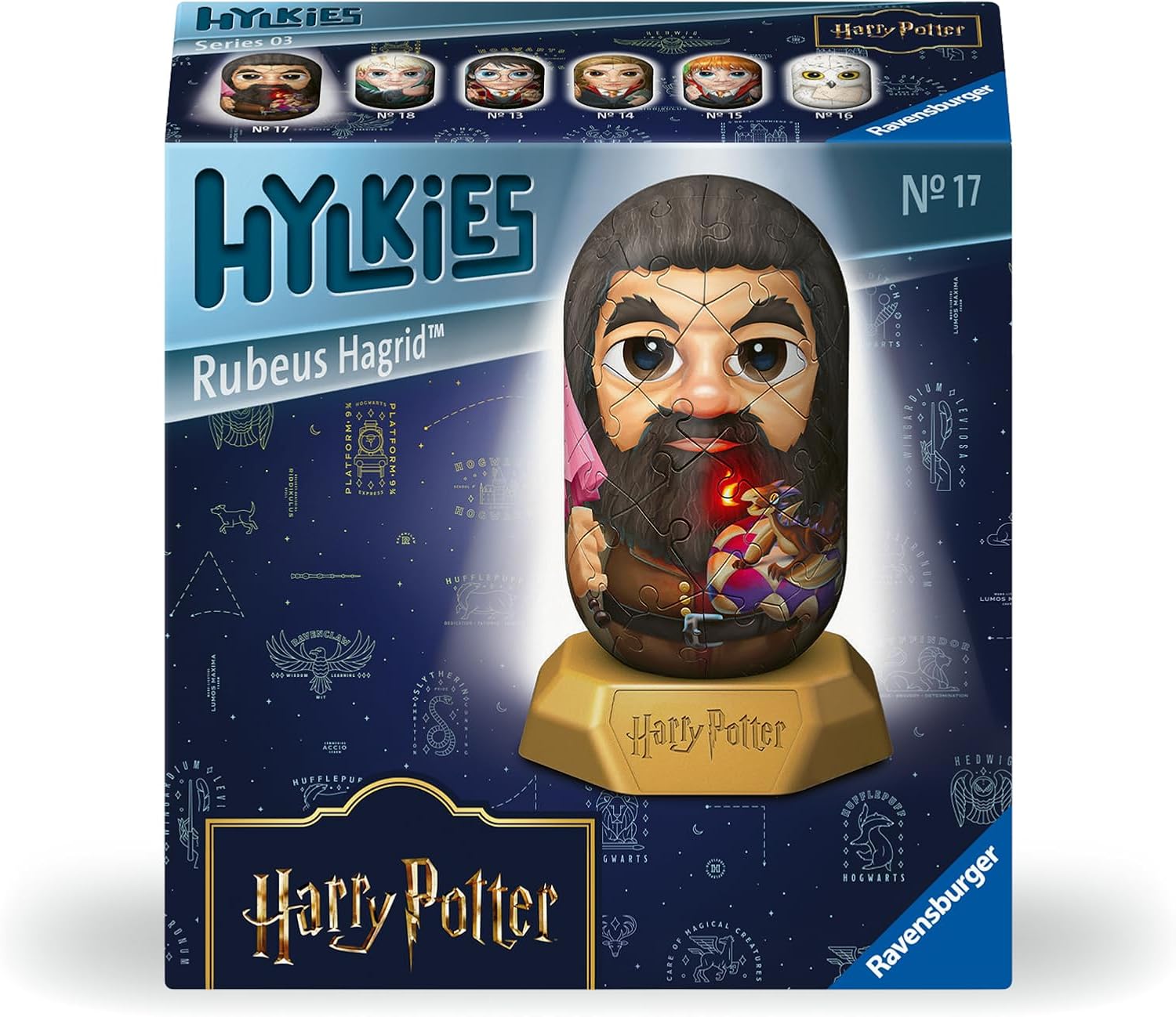 Ravensburger Hylkies Figures Hagrid - Harry Potter Gifts for Kids and Adults Age 6 Years Up - Collectable Toys and 3D Puzzles