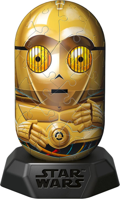 Ravensburger Hylkies: la Nueva Gama coleccionables para Montar tú Mismo. Figura #21 – C-3PO – para Todos los Fans de Star Wars – Construir, Enamorarse, coleccionar (12008008