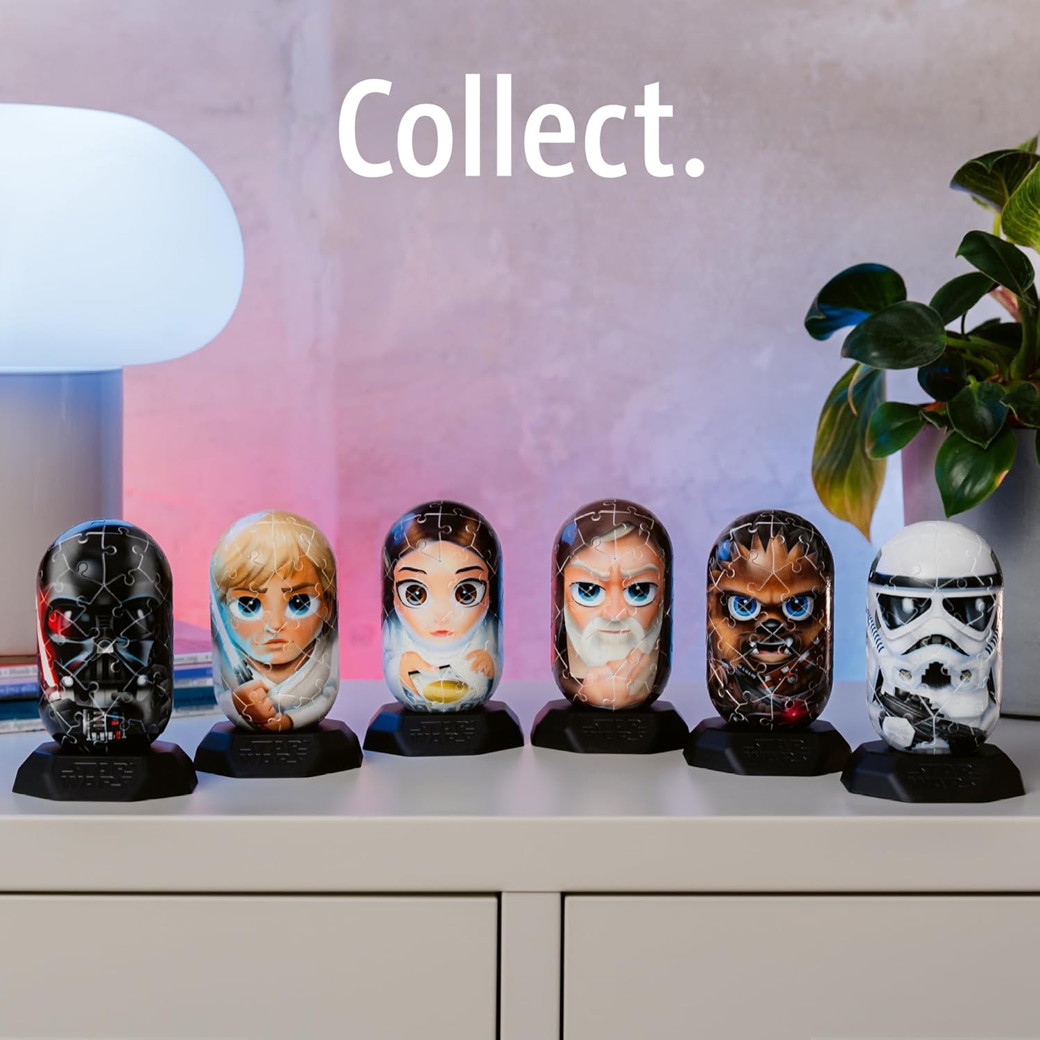 Ravensburger Hylkies: la Nueva Gama coleccionables para Montar tú Mismo. Figura #21 – C-3PO – para Todos los Fans de Star Wars – Construir, Enamorarse, coleccionar (12008008