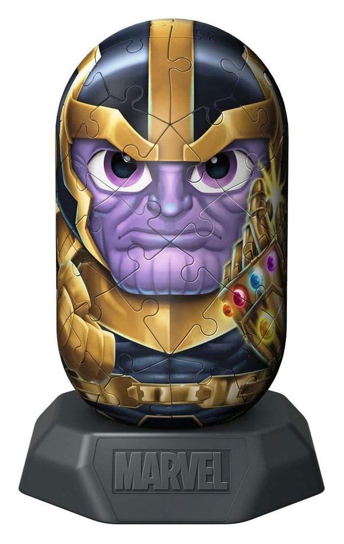 Ravensburger Hylkies: la Nueva Gama coleccionables para Montar tú Mismo. Figura #23 – Thanos – para Todos los Fans de Marvel – Construir, Enamorarse, coleccionar (12008010