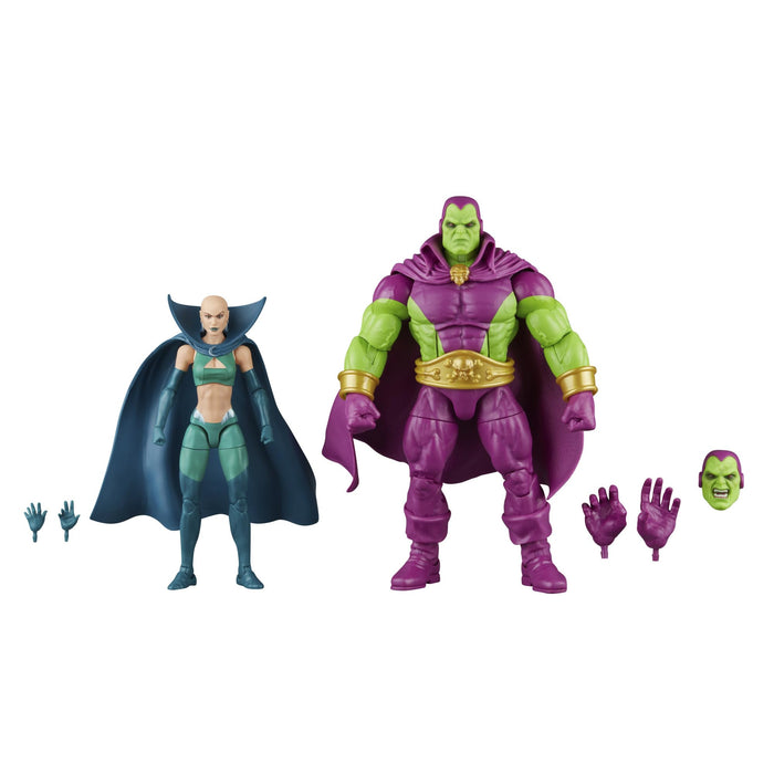 Marvel Legends Guardians of The Galaxy 6 Inch Action Figure 2-Pack - Drax & Moondragon, (F7055