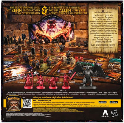 Avalon Hill HeroQuest Der Aufbruch - Juego de Mesa (versión Alemana
