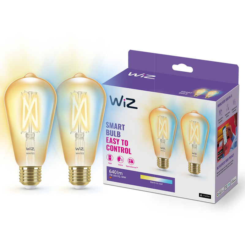 Wi-Fi BLE 50W ST64 E27 920-50 Amb 2PF/6