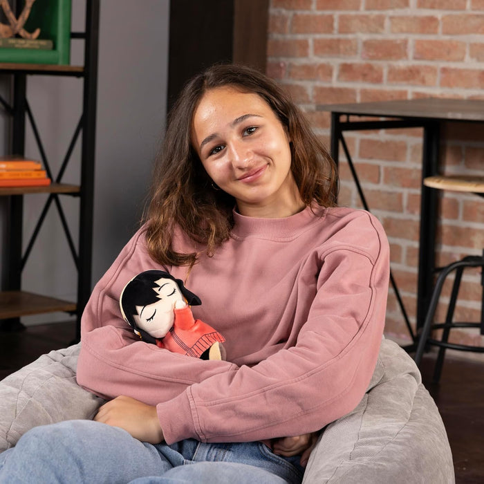 Club Mocchi Mocchi Suya Suya Friend Spy x Family Yor Forger Plush Toy - Collectible Anime Plushies for Ages 3+ Years Old