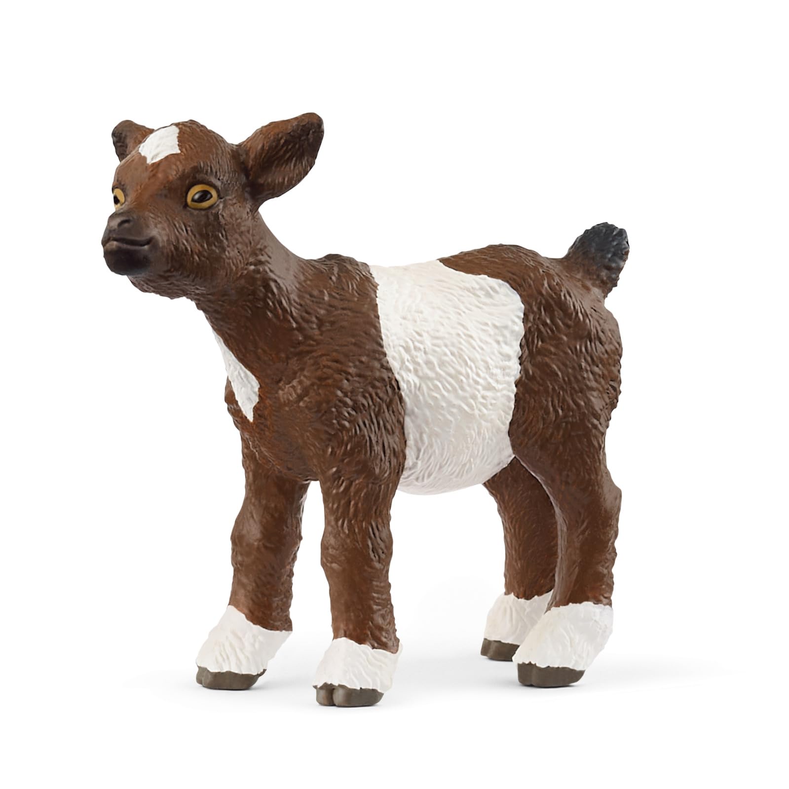 Schleich Farm World - 6cm Baby Goat Kid Toy for Kids. Realistic Hand-Painted Farm Animal Toys for Boys and Girls. Fun Educational Figure for Screen-Free, Imaginative Learning for Children Age 3+ 14888