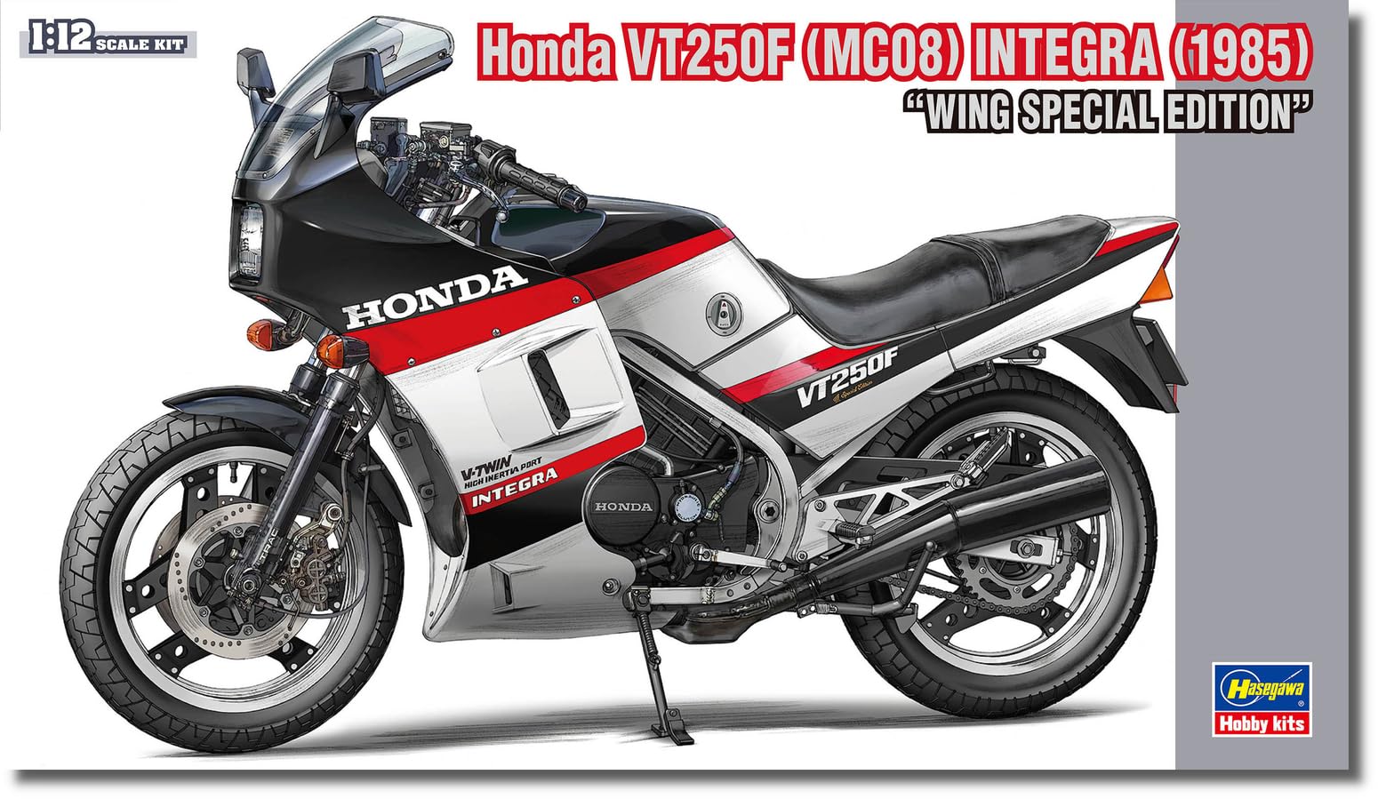 Hasegawa - 1/12 Honda Vt250f Inegra 1985 Wing Special Edition 21765 (1/