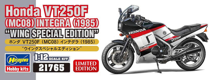Hasegawa - 1/12 Honda Vt250f Inegra 1985 Wing Special Edition 21765 (1/