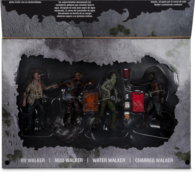 McFarlane Toys - The Walking Dead Walkers 5in Figure 4-Pack