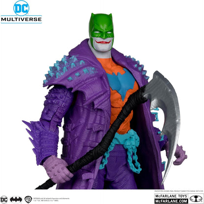 Dc Multiverse Action Figure Batman (Dark Nights: Death Metal) Jokerized (Gold Label) 18 Cm