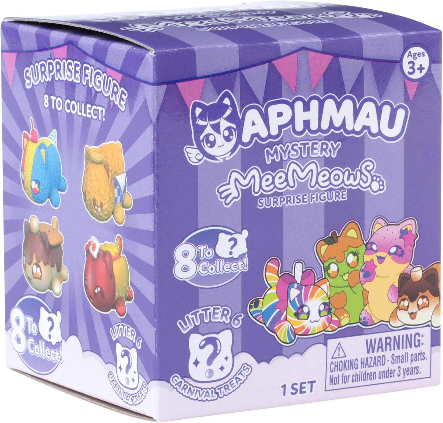 Aphmau - Mystery Meemeows Figures - Series 6 Carnival Treats