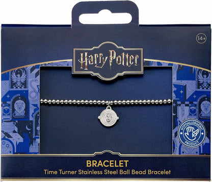 Harry Potter Stainless Steel Time Turner Ball Bead Bracelet