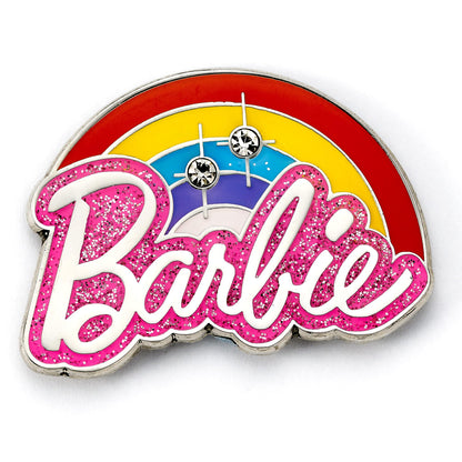 Barbie Logo Rainbow Pin Badge