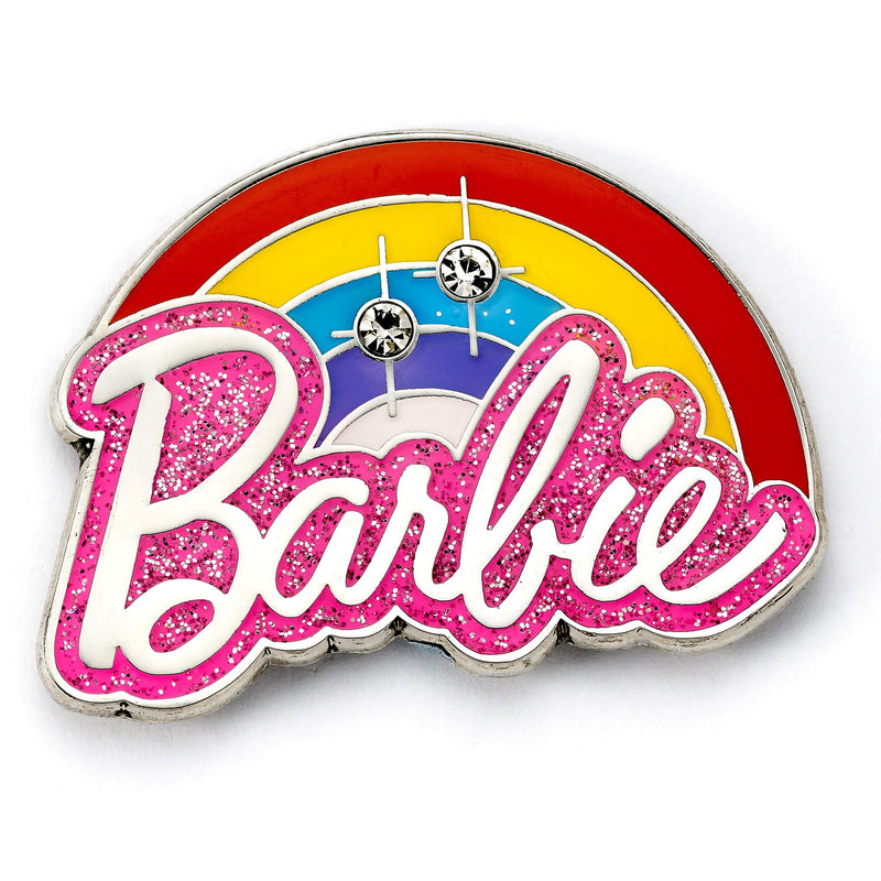 Barbie Logo Rainbow Pin Badge