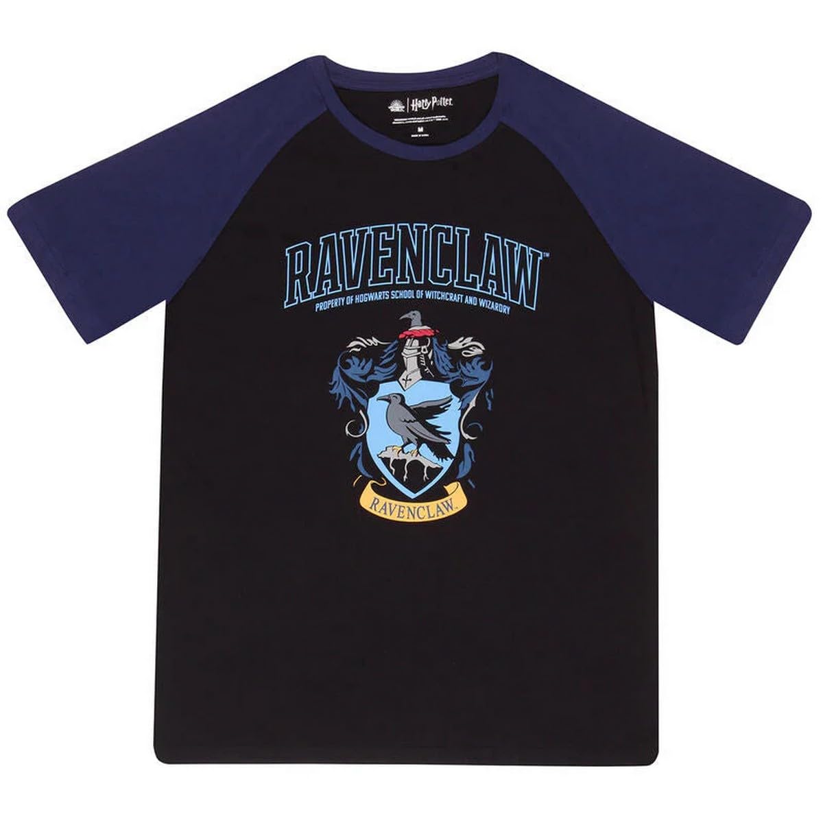 Harry Potter - Ravenclaw House (Unisex Raglan T-Shirt) Large