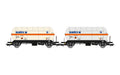 Electrotren HE6070 RENFE, 2-unit set of 2-axle gas tank wagons Zgkk, “Saltra”, ep. IV Freight Wagons