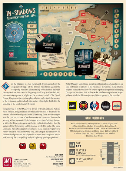 GMT Games in The Shadows
