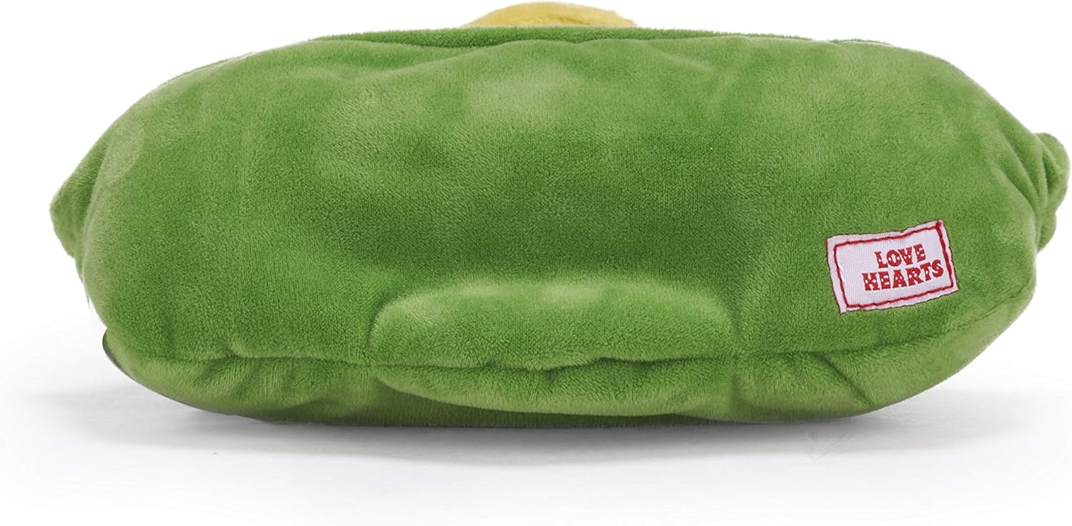 Swizzels Love Hearts Pete & Penelope Pea 'HAP-PEA BIRTHDAY' Message 9" Soft Toy (23cm