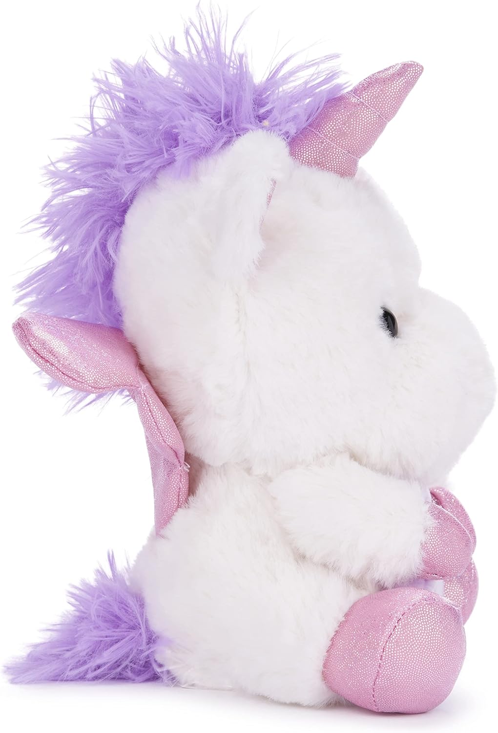 Posh Paws Swizzels Love Hearts Sparkles the Unicorn, ‘BFF’ 18cm (7-inches) Soft Toy