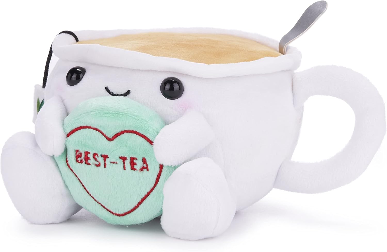 Posh Paws Swizzels Love Hearts Tiffany 'Best-Tea' Teacup 7" (18Cm) Soft Toy