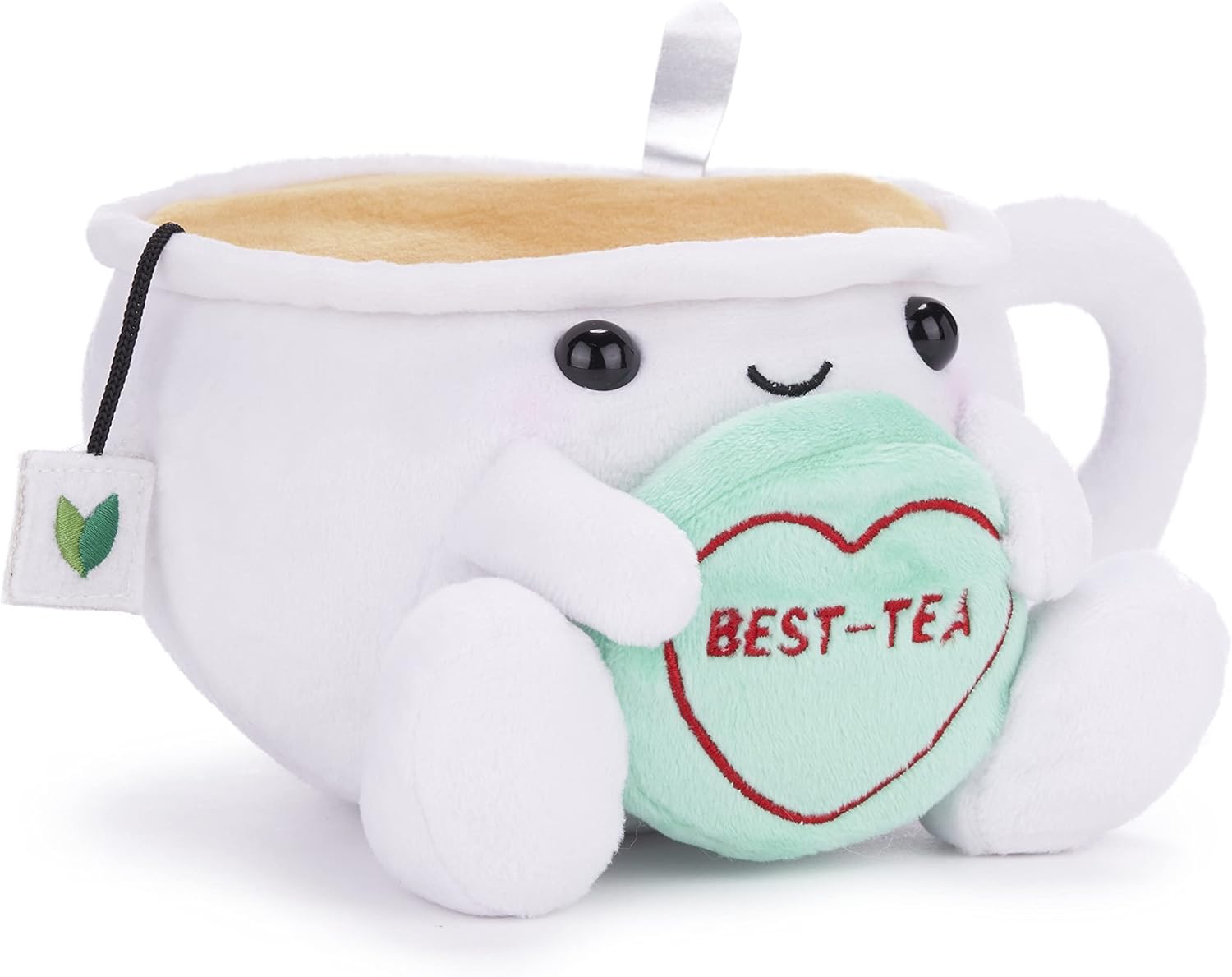 Posh Paws Swizzels Love Hearts Tiffany 'Best-Tea' Teacup 7" (18Cm) Soft Toy