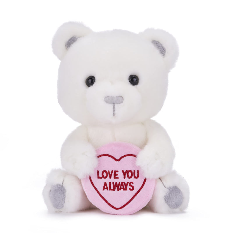 Posh Paws Swizzles Loves Hearts Bronte Bear, ‘Love You Always’ 23cm (9-inches) Soft Toy