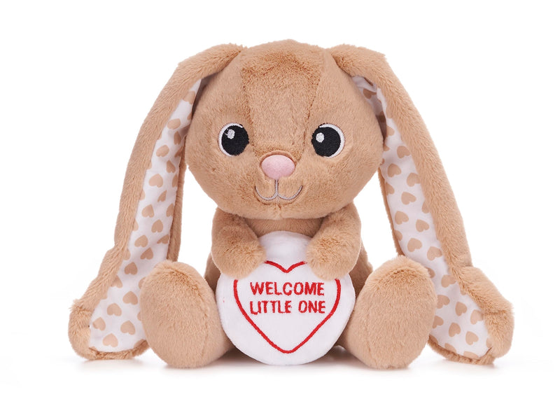 Swizzels Love Hearts 7" (18cm) "Welcome Little One" Bun Bun Baby Bunny Rabbit Plush Soft Toy