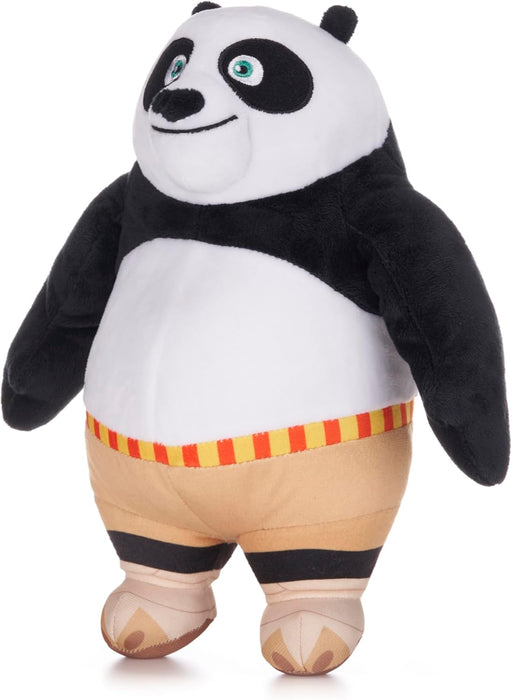 Kung Fu Panda 39002 Posh Paws DreamWorks 25cm (10-inches) Po Soft Plush Toy, Multi, Multicolor