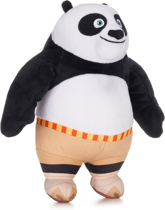 Kung Fu Panda 39002 Posh Paws DreamWorks 25cm (10-inches) Po Soft Plush Toy, Multi, Multicolor
