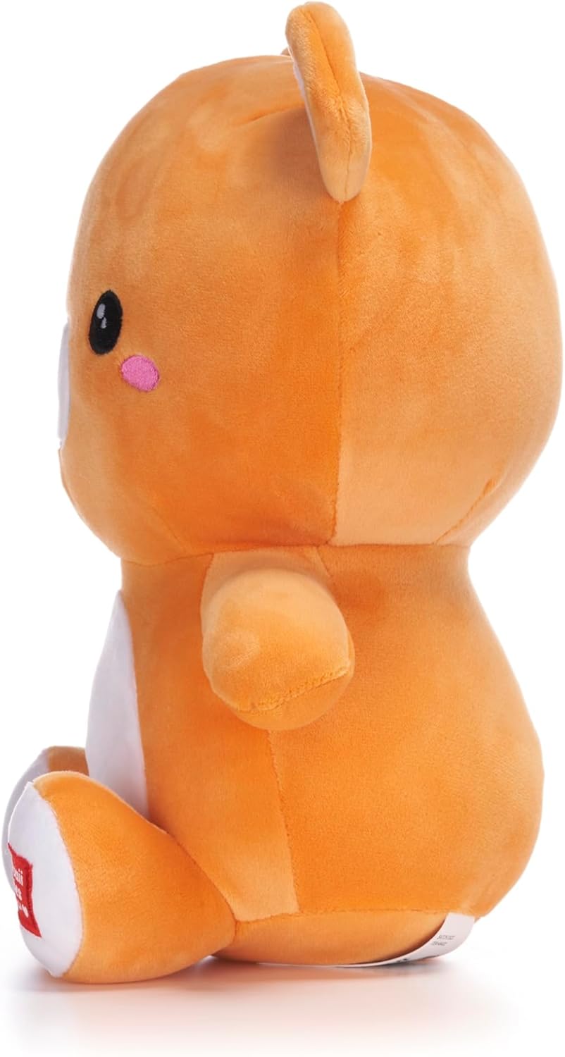 Posh Paws 49402B Kawaii Kuties 9.5" (24cm) Hagu The Bear Soft Plush Toy, Brown