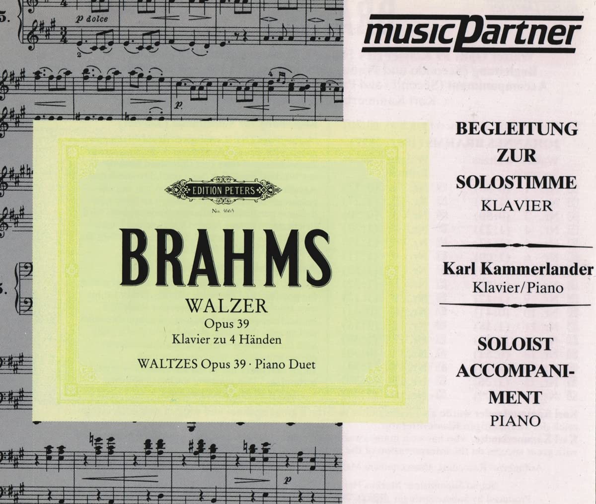 Walzer Op.39 4-Händig