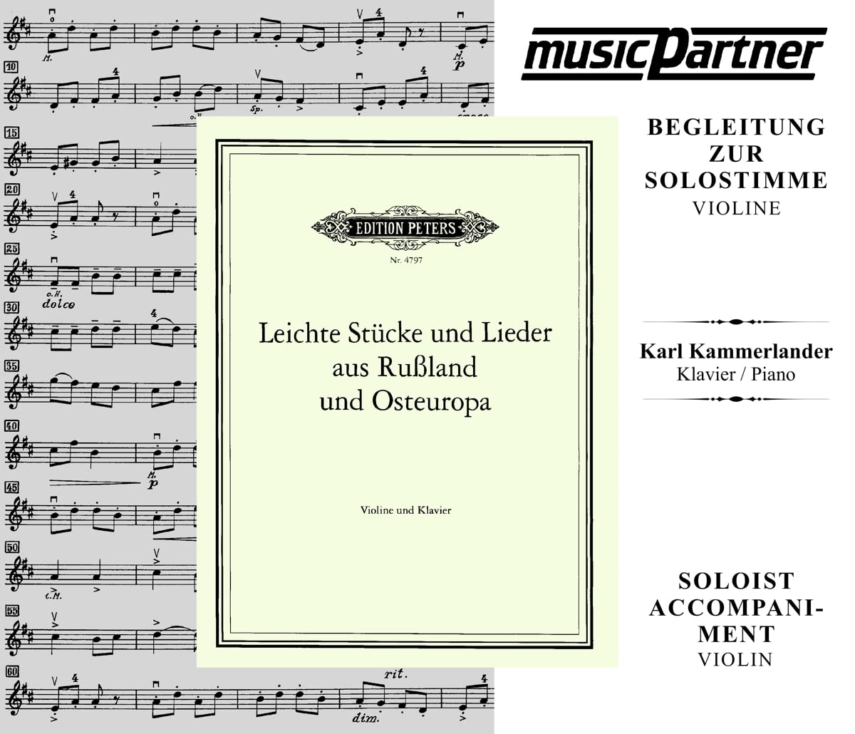 Leichte Stücke und Lieder aus Rußland