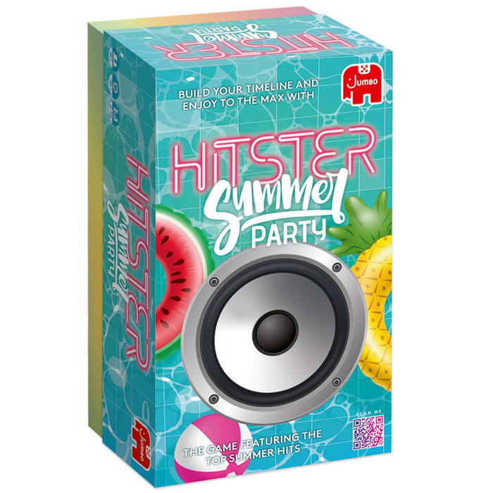 Hitster Summer Party - The Music Party Board, Card & Quiz Game for BBQs, Date Nights & Garden Parties - 300+ New Songs - Guess the Song, Year & Artist - Adult & Family Games, 2-10 Players - Jumbo (UK