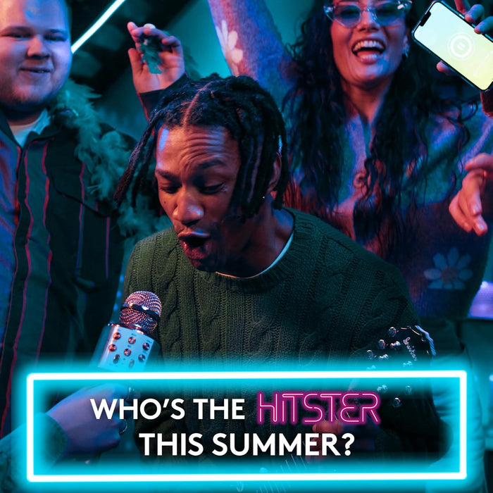 Hitster Summer Party - The Music Party Board, Card & Quiz Game for BBQs, Date Nights & Garden Parties - 300+ New Songs - Guess the Song, Year & Artist - Adult & Family Games, 2-10 Players - Jumbo (UK