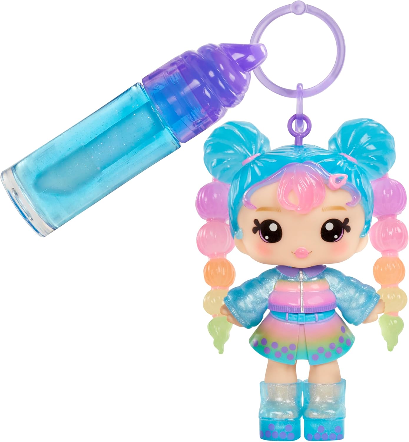 Yummiland Lip Gloss Doll - Britney Boba - Inclusief DIY Lip Gloss Kit, Geschikt Voor Kinderen Vanaf 4 Jaar