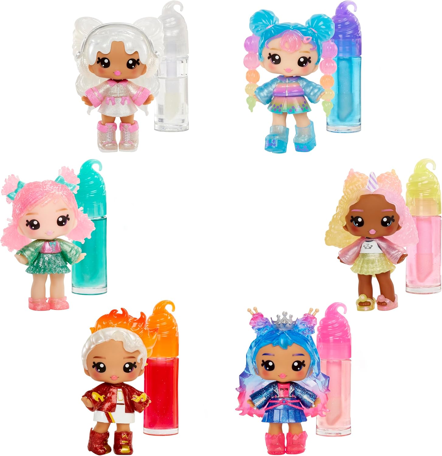 Yummiland Lip Gloss Doll - Britney Boba - Inclusief DIY Lip Gloss Kit, Geschikt Voor Kinderen Vanaf 4 Jaar